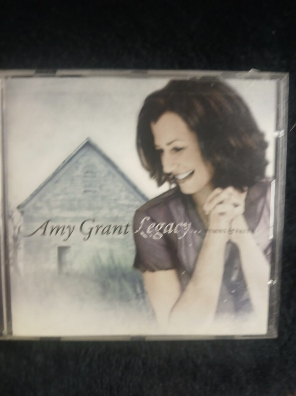 Amy Grant Legacy... Hymns and Faith CD - Brown Hair, Purple Top